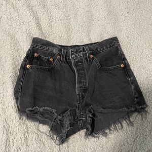 Black Levi shorts